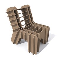 Eco-Friendly Cardboard Chair