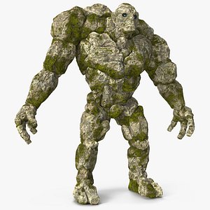 Character Stone Golem Rigged