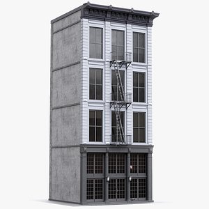Tenement building 3D model
