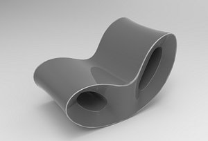 Fugio Armchair 3D model