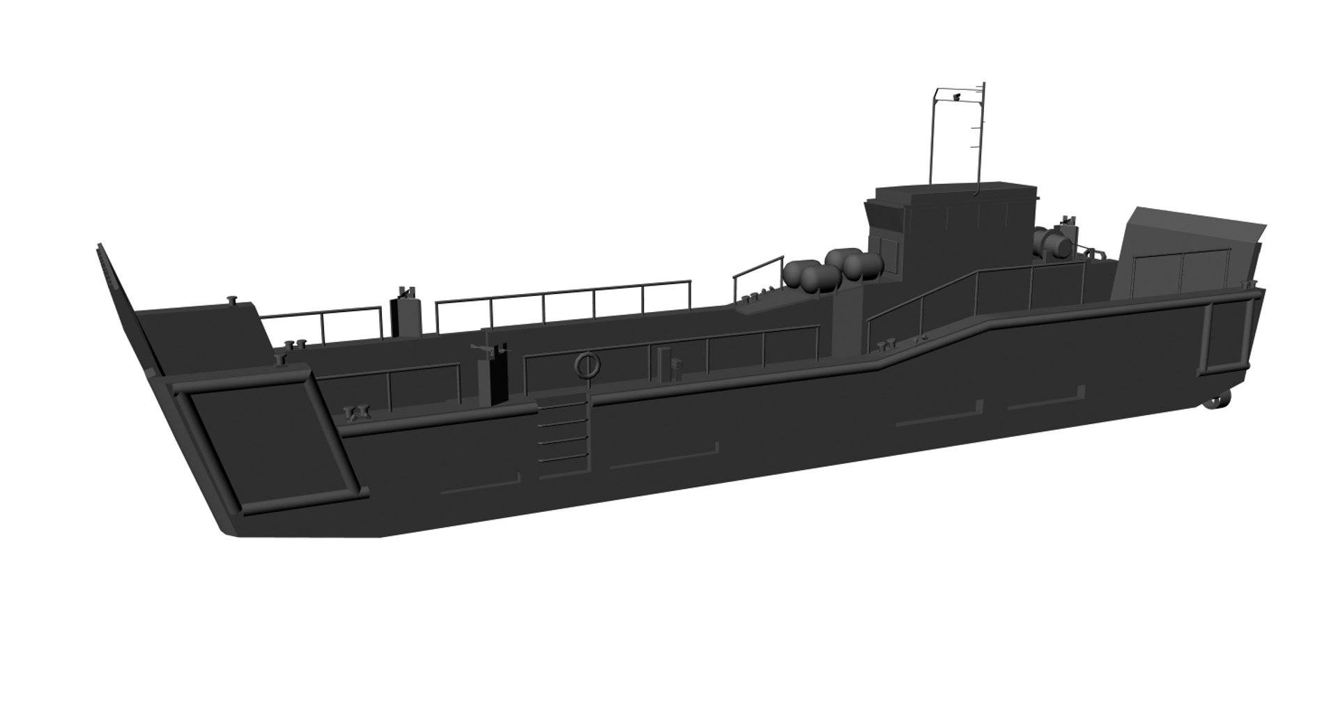 3d Model Lcu Mk-10