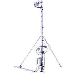 3D model Cell Tower Low 9