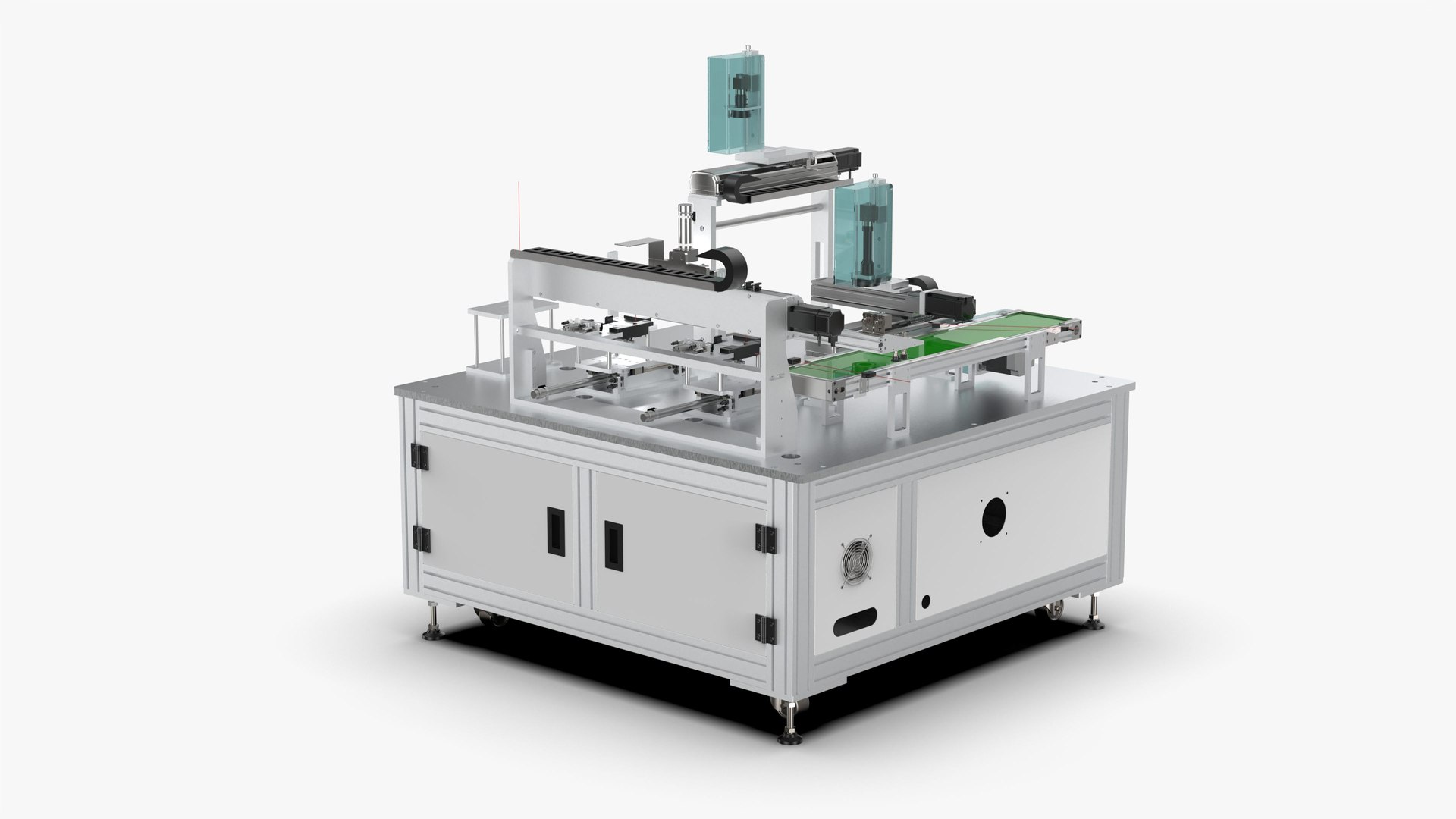 Automatic Power Battery Detection Machine 3D Model - TurboSquid 2212018