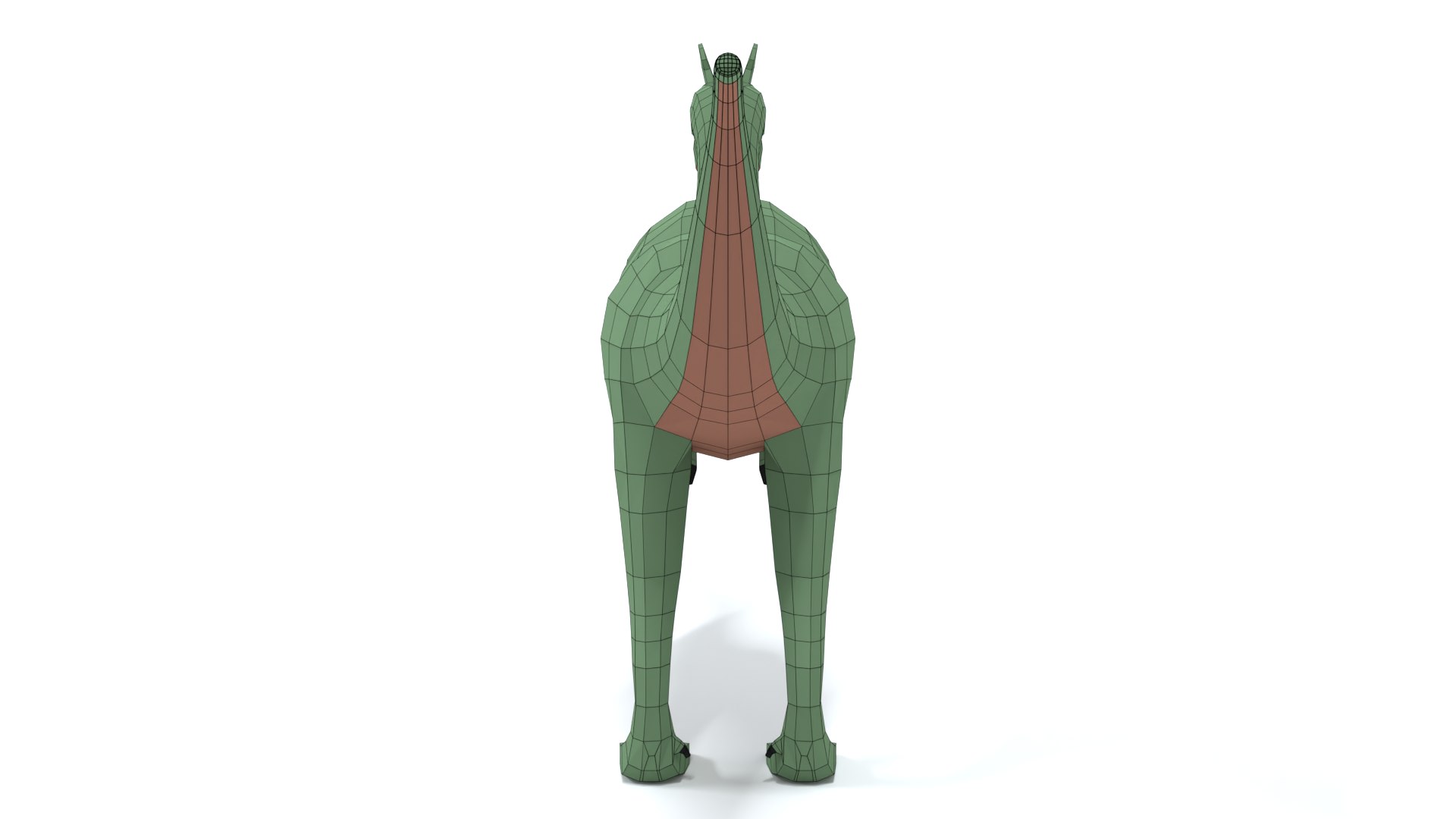 3D Model Low Poly Cartoon Dilophosaurus Dinosaur - TurboSquid 1816577