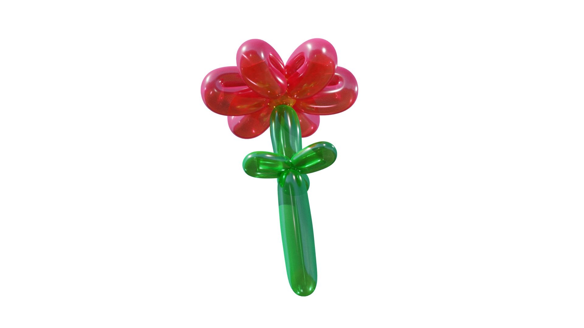 Flower Balloon Model - TurboSquid 2051960