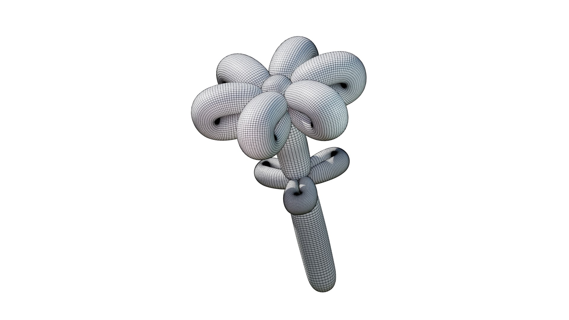 Flower Balloon Model - TurboSquid 2051960