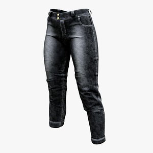 3D Denim Mom Jean