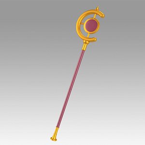 3D Frieren at the Funeral Frieren Wand Cosplay Weapon Prop model