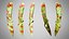 Knife 9 Dark Lime FT With Blood