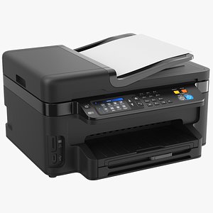 3D Detailed Office Printer