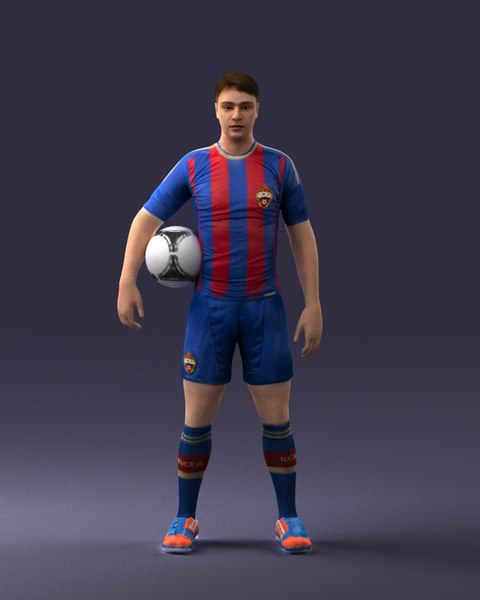 modelo 3d Jugador de fútbol 0510 - TurboSquid 1516518