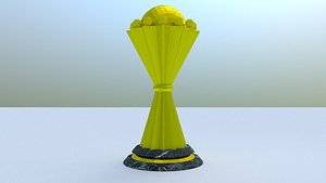 3D caf trophy