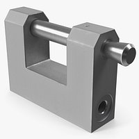 Shipping Container Lock Hardened