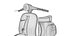 Vespa 125 1967 3D-Modell