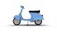 Vespa 125 1967 3D-Modell