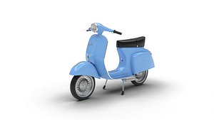 Vespa 125 1967 3d model model