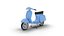 Vespa 125 1967 3D-Modell