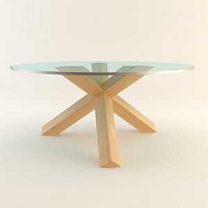 cassina 452 table 3d 3ds