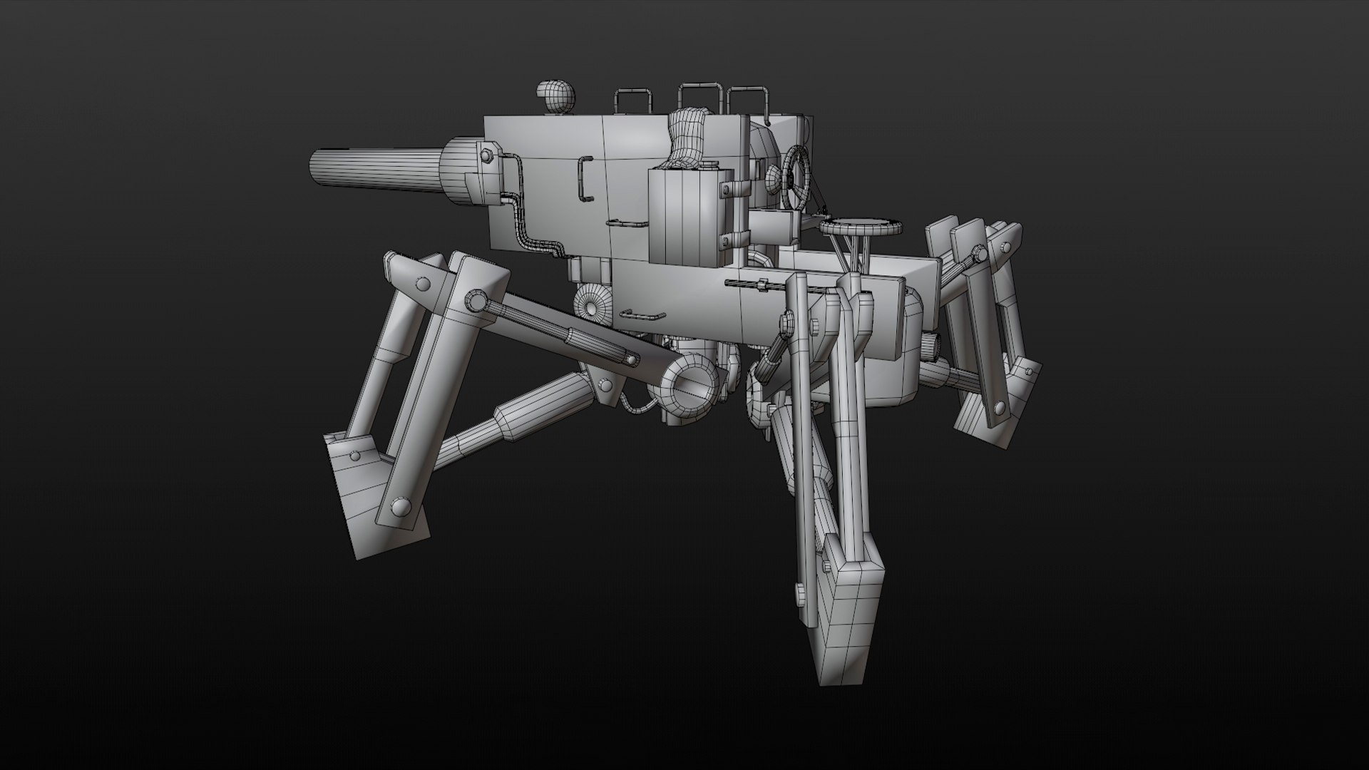 Post Apocalyptic Tank Model - TurboSquid 1746908