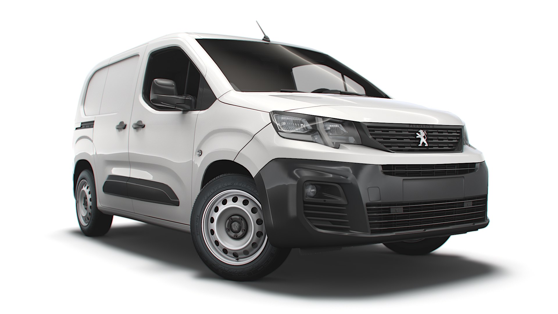标致合作伙伴 van swb 20213d模型