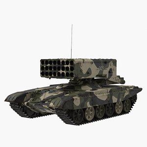 russian 24 barrel multiple 3d model