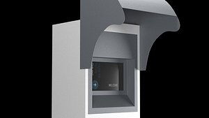 3D Payment terminal 3 model