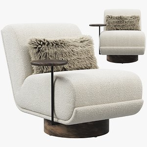 3D Joybird Hemingway swivel chair