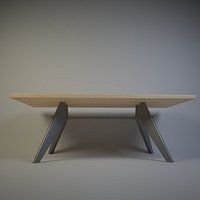 VITRA EM Table Jean Prouvé 1950