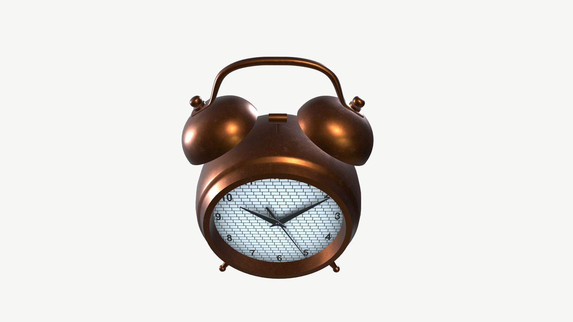 Alarm Clock 3D Model - TurboSquid 2344180
