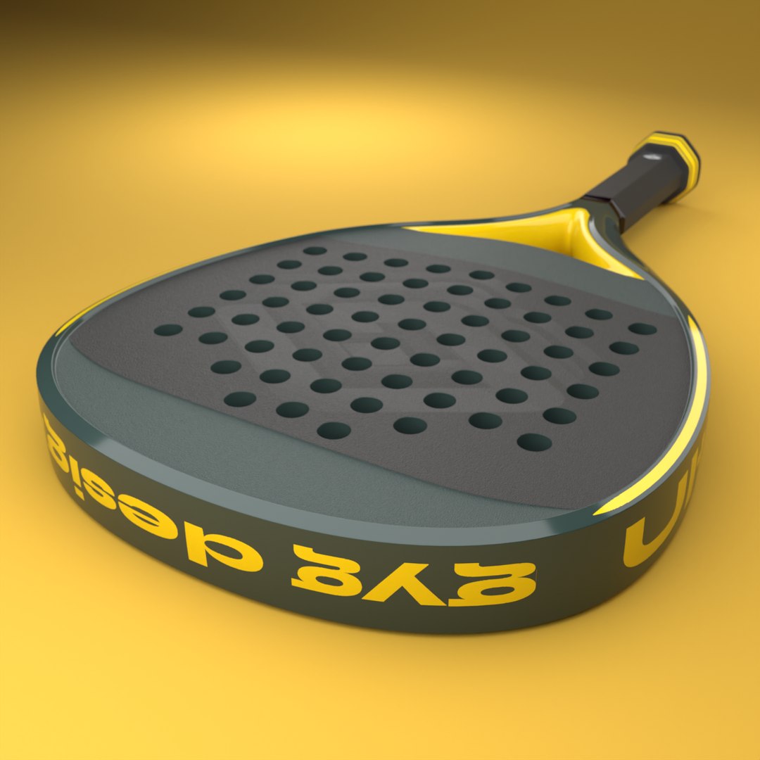 Padel Racket 3D - TurboSquid 2218735