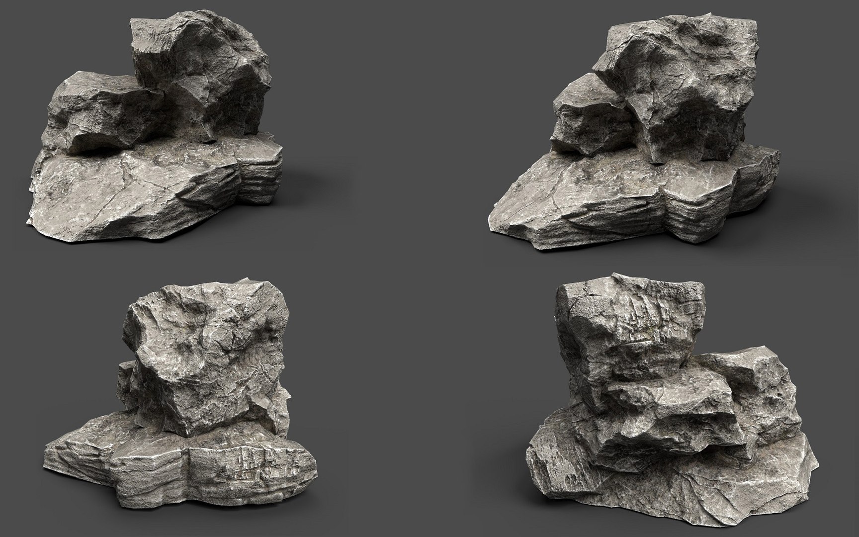 3D Model Rock Collection 018 - TurboSquid 1768164
