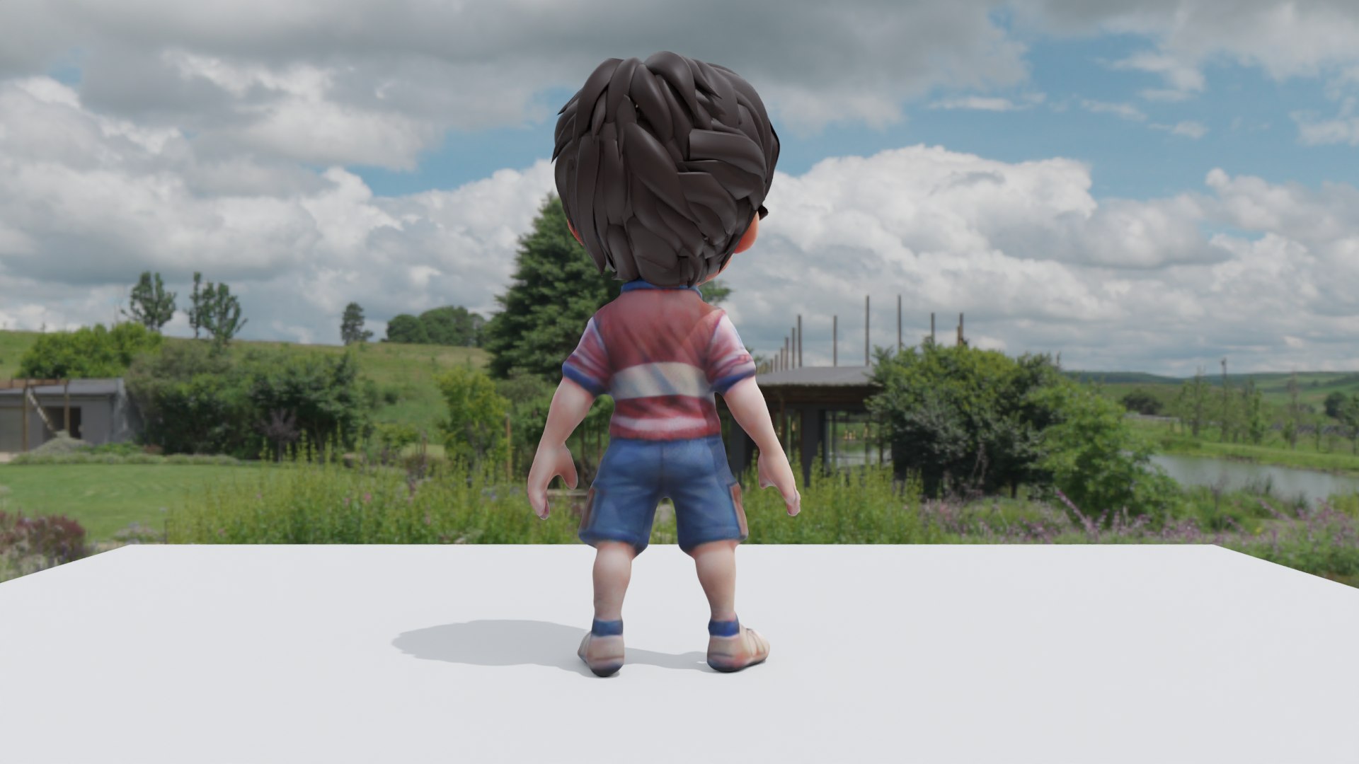 3D Pixar Style Boy Character Rigged - TurboSquid 2223938