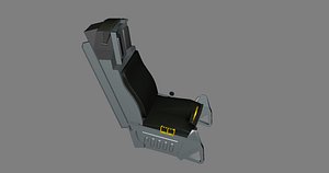 Ejection Seat F-16 Falcon 3D model