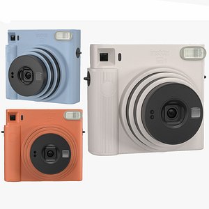 3D Fujifilm Instax Square SQ1  instant film camera