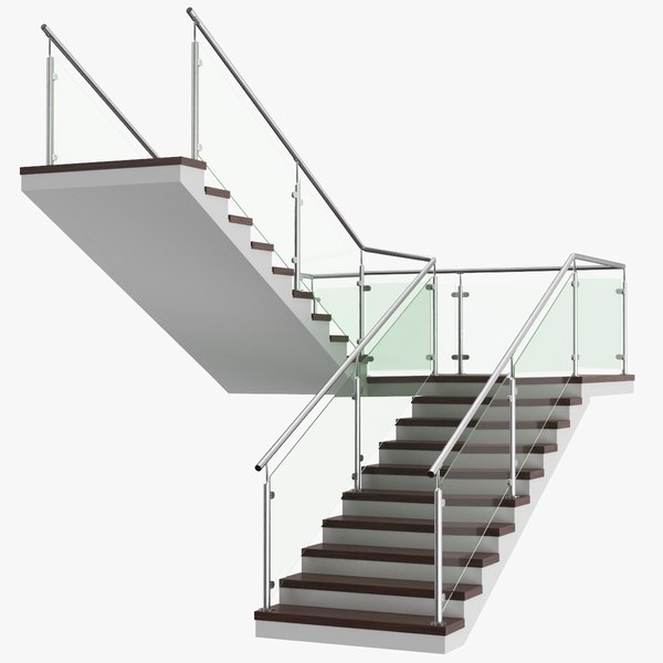 real u stair 3D model