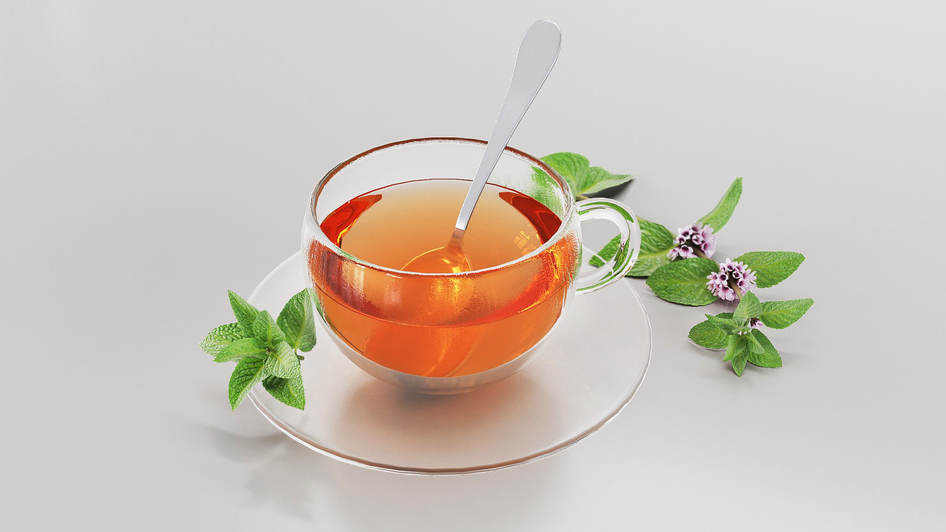 3D set tea model - TurboSquid 1814073