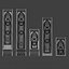 GOTHIC CASTLE KITBASH PACK WITH SCENE FILE