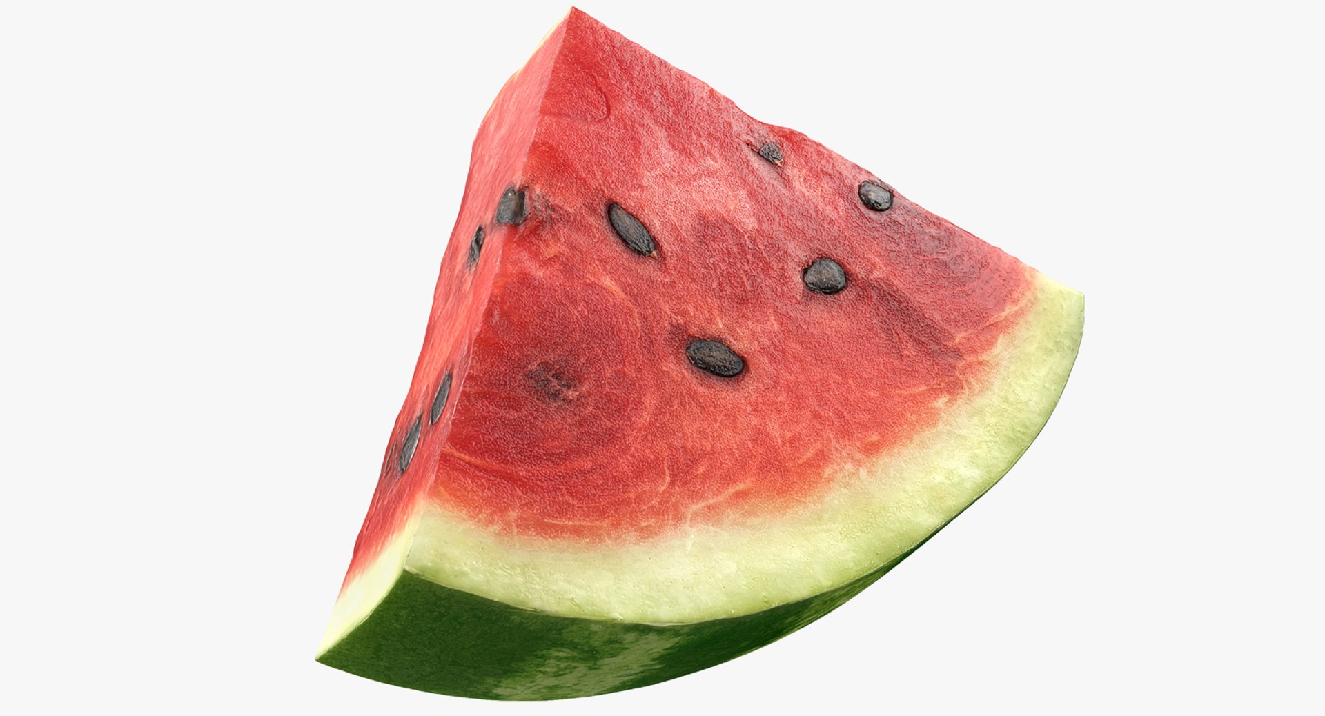 Watermelon Slice 3D model preview