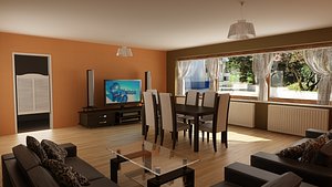 Dining room and Living room