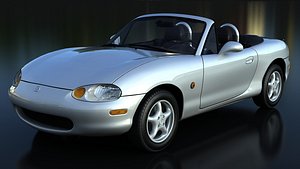 Mazda Miata MX-5 NB V-Ray with HQ interior