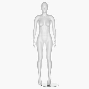 3D model Female Mannequin Pose 0