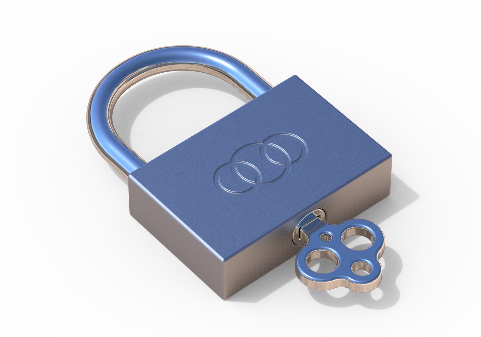 3D Key Lock - TurboSquid 1181215
