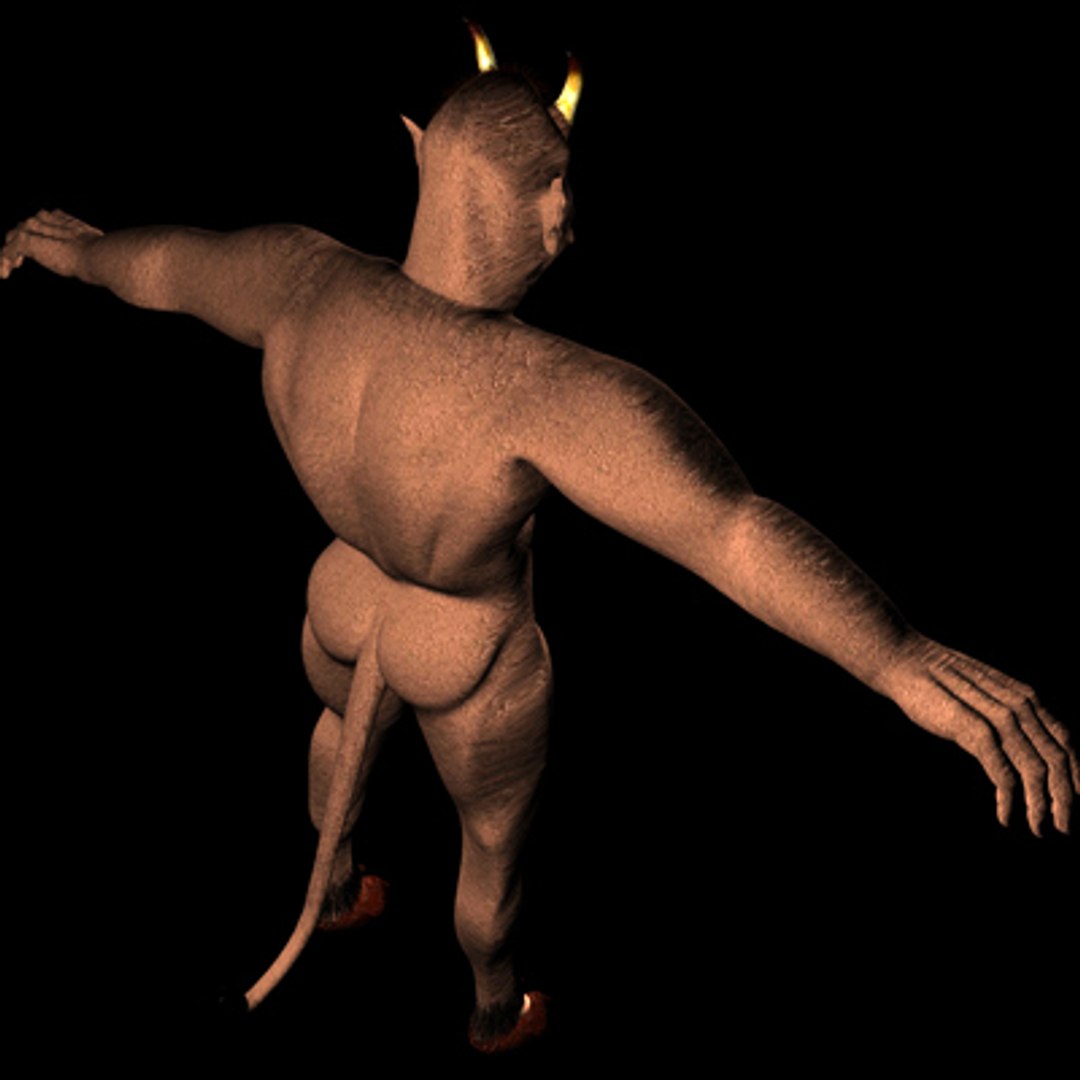 Realistic Devil 3d Model