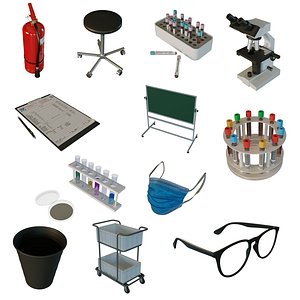 Lab Equipment 3D