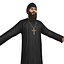 orthodox priests monks 3D model