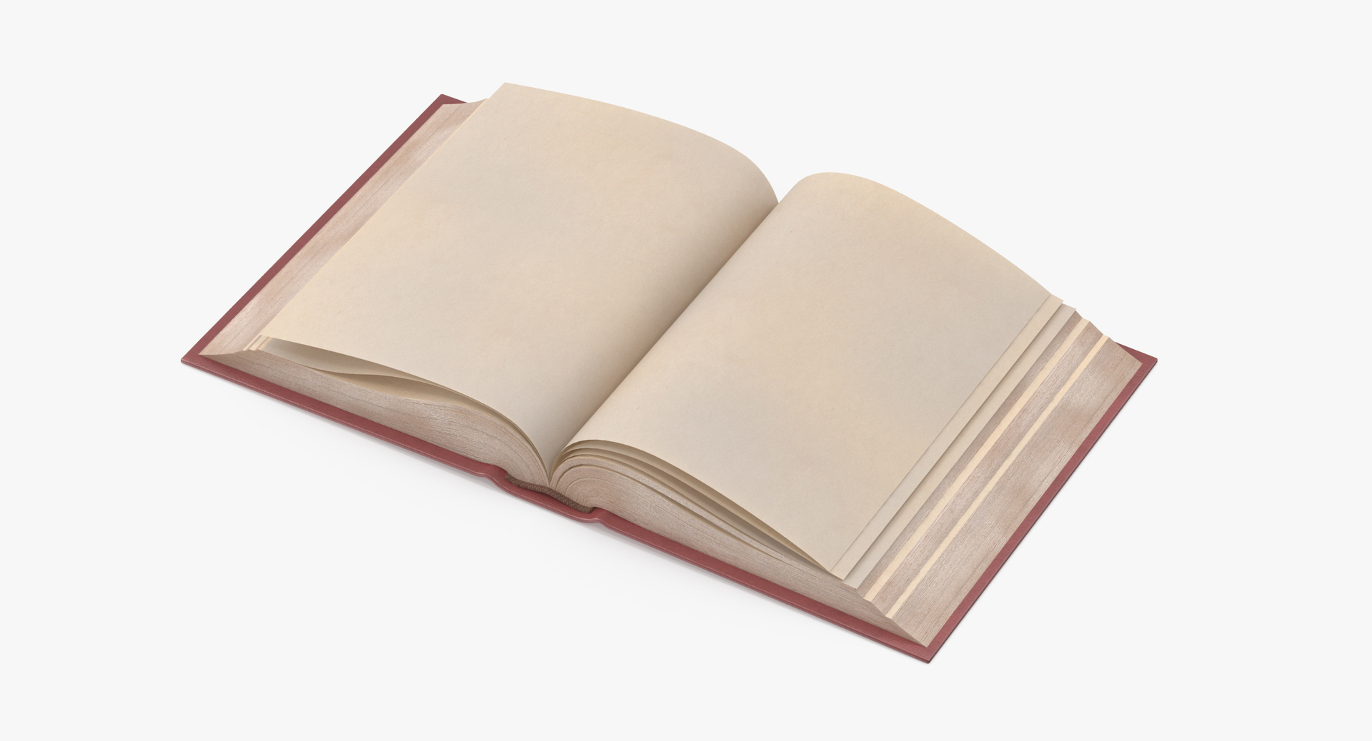 Classic Books Open Middle C4d