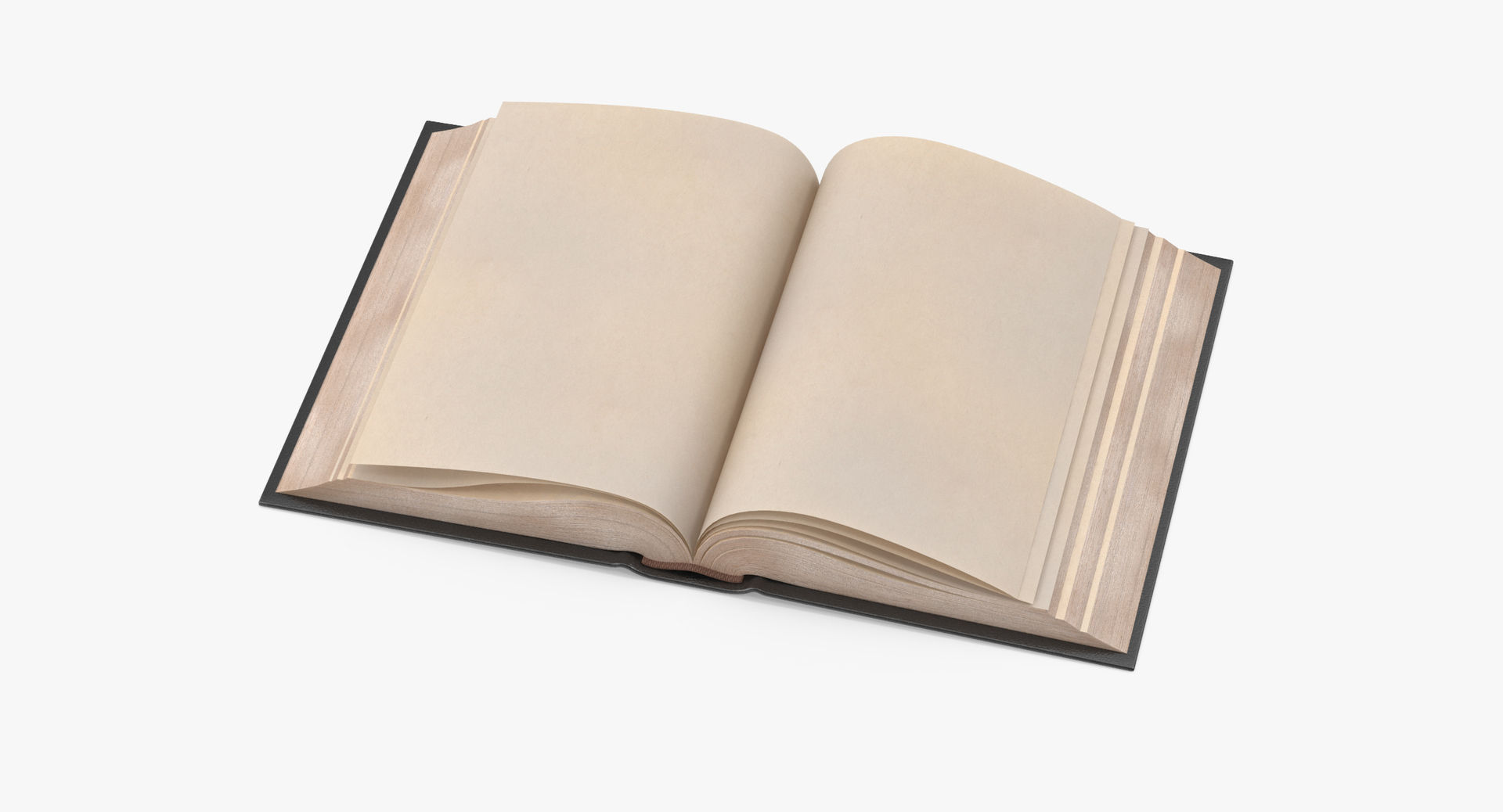 Classic Books Open Middle C4d