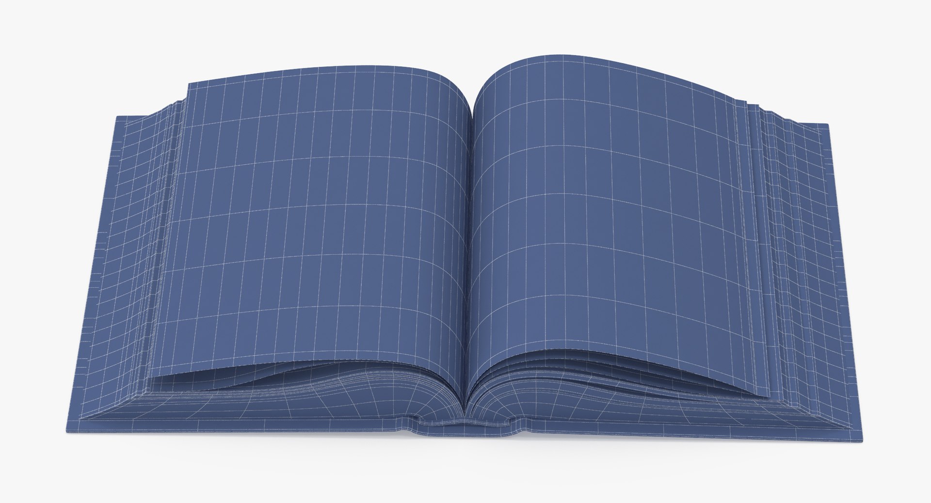 Classic Books Open Middle C4d