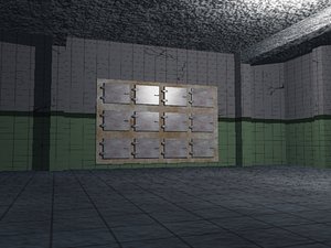morgue room 3d obj