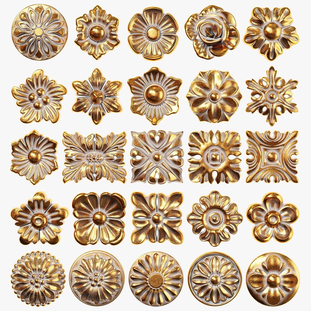 3D Collection of 25 classic rosettes model https://p.turbosquid.com/ts-thumb/zl/QbTAsj/VI/collectionof25classicrosettes/jpg/1645283197/1920x1080/fit_q87/0c33a121885f4c2f287e907b92bcbef793408621/collectionof25classicrosettes.jpg